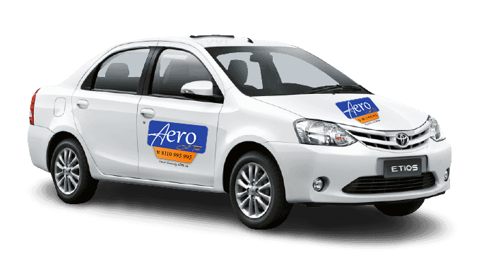 Aero call taxi karur banner